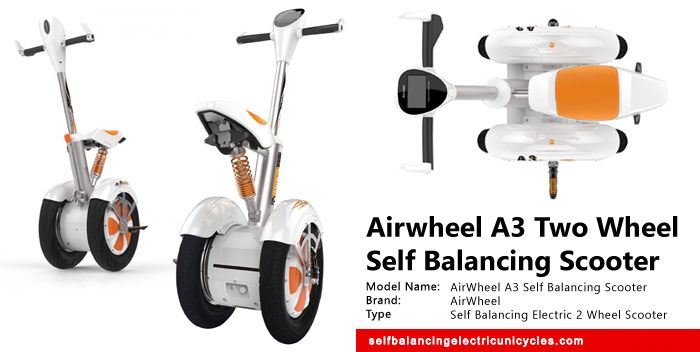 Airwheel A3 Self Balancing Two Wheeled Electric Scooter Review