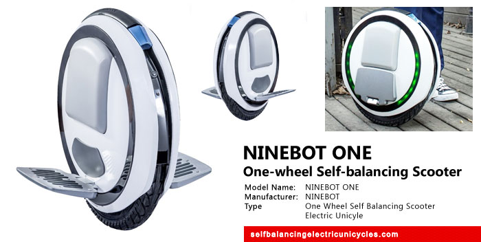 NINEBOT One-wheel Self-balancing Scooter - Ninebot One